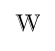 W