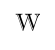 W